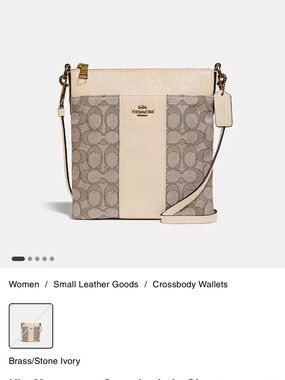Coach | Bags | Coach Carrier Zip Crossbody In Colorblock Signature
